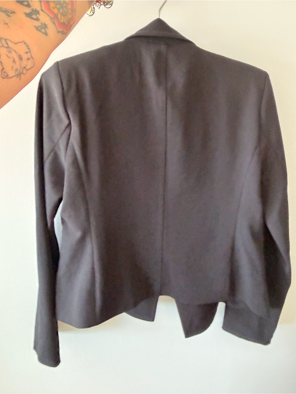Michael Kors Tailored Double-Breasted Navy Women's Blazer - Picture 5 of 7
